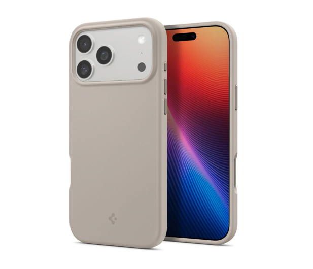 Spigen Silicone Fit Mag Magsafe do Iphone 17 Pro Stone - 1359870 - zdjęcie